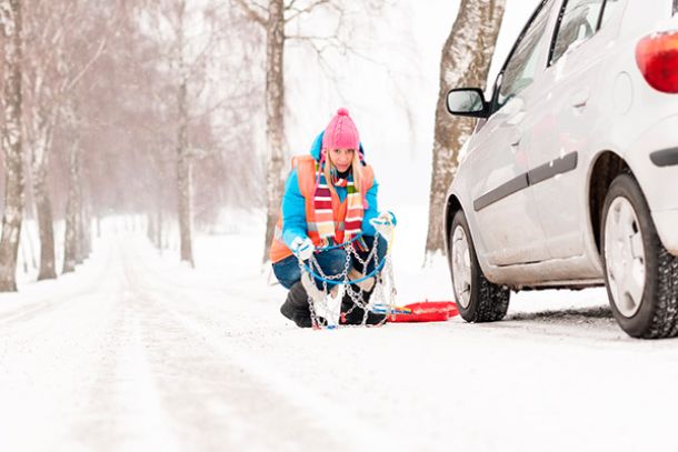Precauciones para ir a la nieve en auto